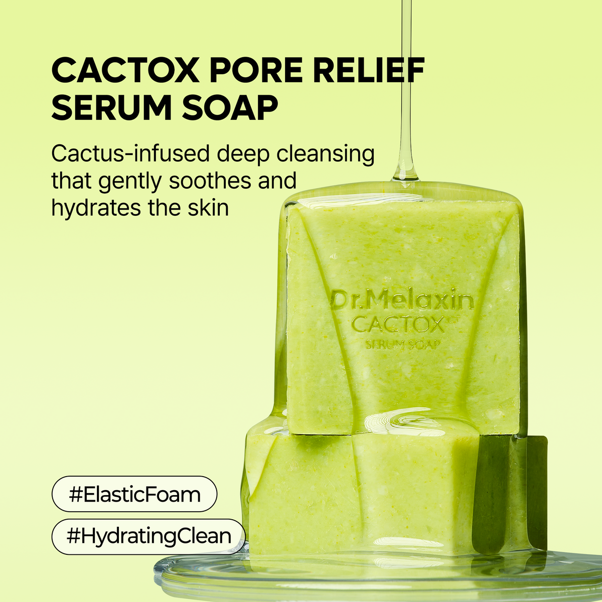 [CLEARANCE SALE] CACTOX Pore Relief Serum Soap