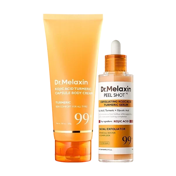 3-Step Kojic Acid Turmeric Brightening Routine