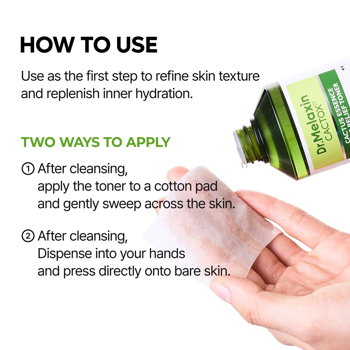 [CLEARANCE SALE] CACTOX Essence Pore Relief Toner