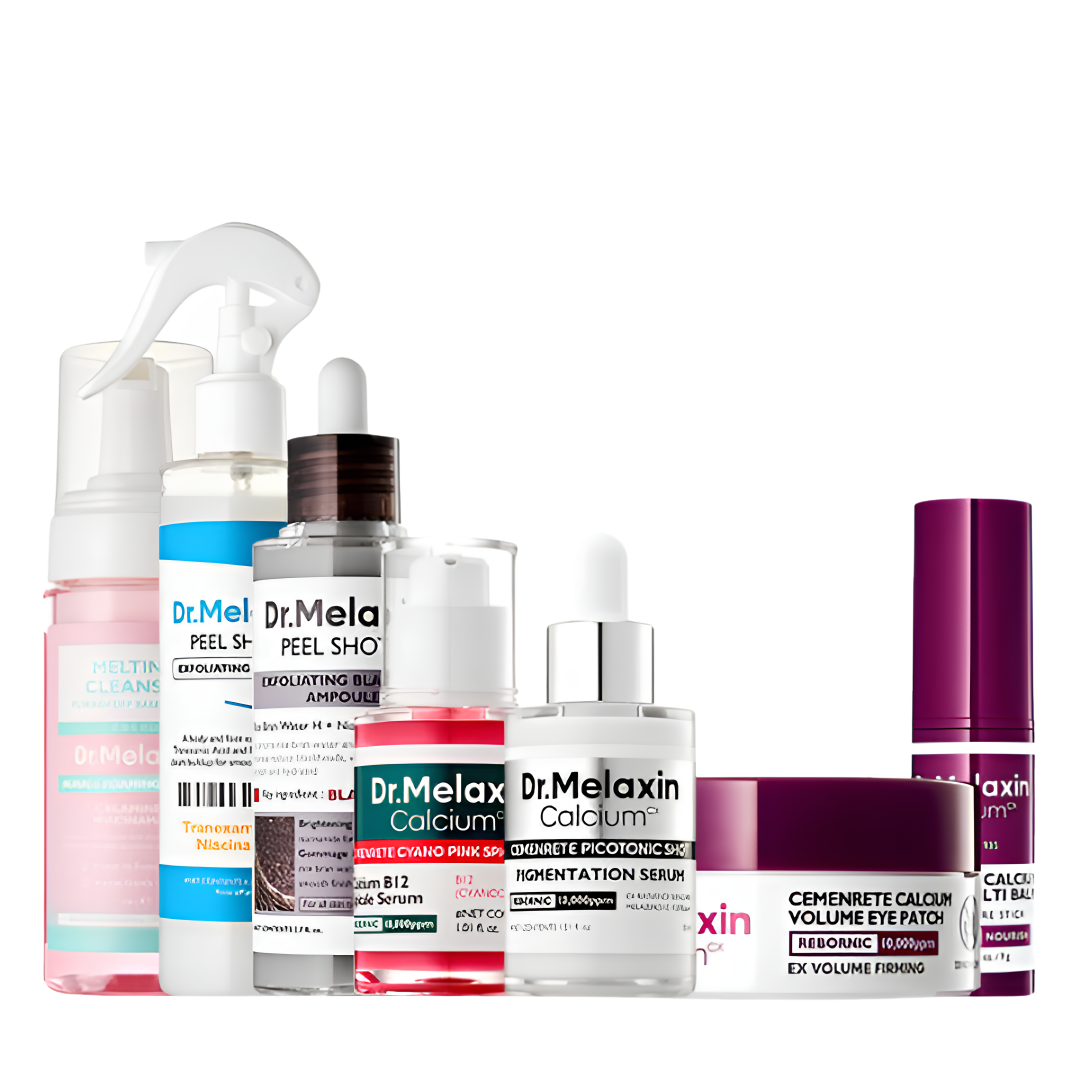Dr. Melaxin 7-Step Radiance Routine Set | Ultimate Glass Skin Glow
